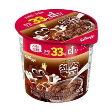 첵스초코 오곡 컵 시리얼, 40g, 5개