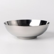 국산 304재질 스텐냉면그릇 (중/대/특대), 스텐냉면그릇(18-10) 대, 1개