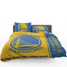NBA 골든스테이트 워리어스 이불 배게 커버 세트 (싱글 더블) Goldenstate Warriors Duvet Cover Set, 포함