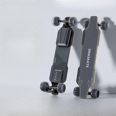 전동 스케이트보드 롱보드 리모컨 90mm 포함 크루져 25km 오프로드 LED 드라이브, V4-90mm 휠 듀얼 25km+LED