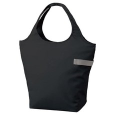 MOTTERU 保冷購物袋 21L 輕巧折疊, 1個, 黑色, 黑色
