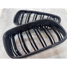 BMW E90 E91 E92 替換式水箱罩, E92後期正碳纖維水箱罩,水箱罩正碳纖維
