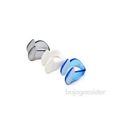 보조개자매 수영 코마개 코집게, 화이트, 1개