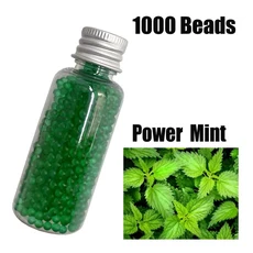 1000개 혼합 과일 맛 멘톨 폭발 비즈 담배 캡슐 버스트 비즈 남녀 흡연 용품, 01 power mint