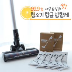 청소기 살균 탈취제 방향제 냄새세균제거 베큠프레시어, 1박스(10개입), 50g, 1개