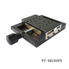 수동 정밀 실험대 높이조절 플랫폼 60/120mm 연구용 Z축 리프트 광학 소형 스트로크, 1.PT-SD102PS(50mm)
