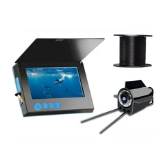 수중 낚시 카메라 키트 4.3인치 LCD 모니터가 장착된 휴대용 비디오 도구 아이스 레이크 바다 보트 낚시를 위한 전문 보조, 01 4.3inch US