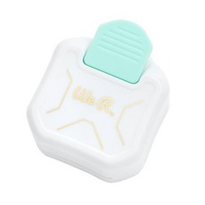 We R Memory Keepers 3방향 대각선 코너 펀치 화이트 공예 스크랩북 페이지 사진 코너 홈 데코 프로젝트 저널링 초대장 카드 제작 등을 위한 종이 펀