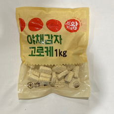 바이오마켓_식자재왕 야채감자고로케, 4개, 1kg