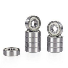 10PCS ABEC-5 6201ZZ 6201Z 6201-2Z 6201 ZZ 12x32x10mm 금속 물개 깊은 홈 볼 베어링 12x32x10mm