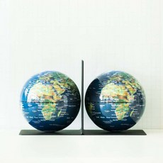 【SkyGlobe】5吋磁鐵書架地球儀 (衛星英文版)《有點厲害日韓代購》