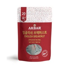 브렉퍼스트티 20 피라밋티백 밀크티재료