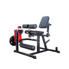 컬 레그익스텐션 머신 하체 허벅지 웨이트 운동기구, 5KG/10KG/, 기구 + 10KG 바벨