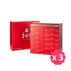 (쇼핑백 포함 선물세트) 정관장 홍삼원 70ml 60포 3세트, 4.2L