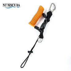 스쿠바프로 스테인리스 스틸 인서트가 스내퍼 있는, 오렌지 55