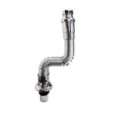 국산 일체형 세면대 주름 배수관 I트랩 셀프교체 화장실 수전 부속품 트렙 수전용품 수도용품 수도 욕실용품, 1개