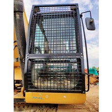 굴삭기 안전망 유리 운전석 보호커버 대형 굴착기 철제, 1개, 롱공 시리즈 [범용 모델]