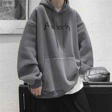 2025秋季新款衛衣外套男潮流寬鬆百搭長袖連帽衛衣上衣