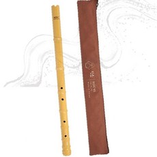 단소 대나무 전통악기 세로피리 국악기 교육용 연주용 면케이스 포함, 1개