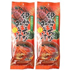 하기노 식품 이세 새우 된장국 5식 × 2봉