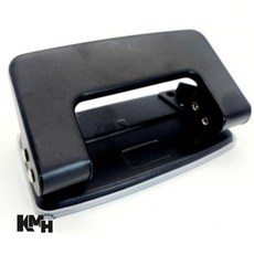 2구 펀칭기 검정 2공천공기 종이천공기 미니펀칭기