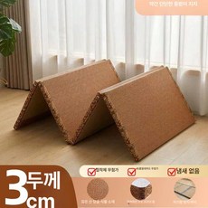 접이식매트 타타미매트 거실매트 싱글매트 침대매트 수면매트 여름침대매트 바닥매트 시원한매트 등나무매트 라탄매트 대형거실매트 아이방매트 놀이방매트 층간소음매트 놀이매트 우드매트, 3.금추-두께 약 3cm, 1개