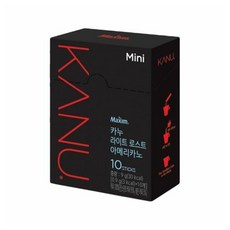 맥심 카누 미니 라이트 로스트 아메리카노 10T, [5121560]옵션없음, 1개