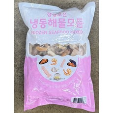 정성모은 냉동 해물모듬 600g, 2개