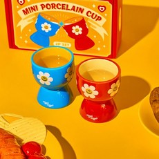 [위글위글] 혼술 집들이 선물 도자기 소주잔 세트 - Smile&Heart 538336, Smile&Black Cat