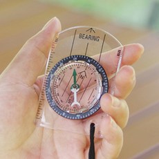 살림허브 휴대용 나침반 동서남북나침반가정용