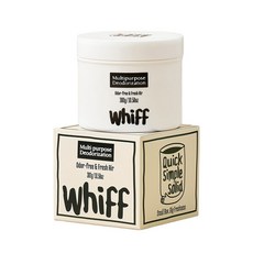 (현대홈쇼핑)whiff 위프 프리미엄 자연유래 실내 고체탈취제 화이트, 1개