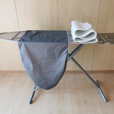 호텔 스탠드 다리미판 커버+패드 135x50cm (다크 그레이) cz, 다크그레이