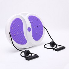 굿즈미 허리 돌리기 트위스트 운동 기구, 퍼플, 1개