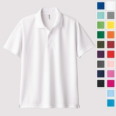 드라이 기능성 반팔카라티 회사 가게 빅사이즈 카라티셔츠 20color