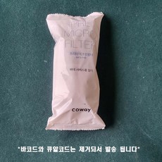 코웨이 룰루비데 BA09-A 노즐팁+2025년 생산 비데필터, 1개