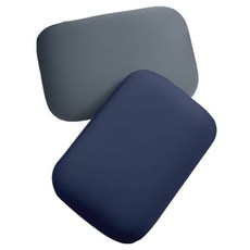 涼感午睡枕38cm - 冰絲涼感透氣舒適，辦公室午休趴睡枕/腰靠墊/小靠墊, 深灰