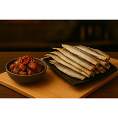 반건조 명태노가리 두절조미노가리 건어물 노가리조림, 1개, 200g