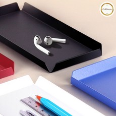 GOLDMEME 볼펜트레이 사무용펜접시, 블랙 MW-677, 블랙COLOR, 1개