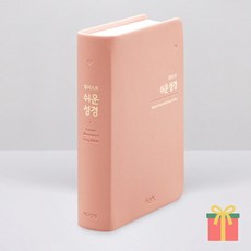 일러스트 쉬운성경 특소 단본 무지퍼 성경책, 아가페출판사, 일러스트쉬운성경_특소_피치핑크