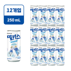 밀키스, 250ml, 12개