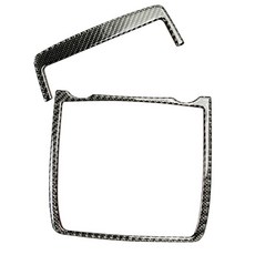 亮光3D真碳纖維前閱讀燈框貼片 適用於08-14 E71 X6 X6M