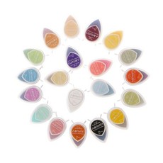 HYROOY Dew Drop 잉크 패드 멘트 오일 기반 멀티 컬러 Y 스탬프 종이 공예 원단 새 플라스틱 300033 8784023992