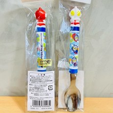 奧特曼超人力霸王立體造型餐具組/水杯/隨身筷子（日本限定）, 奧特曼, 1個, 叉子