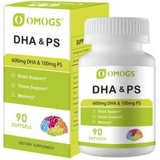 오메가3 DHA 소프트젤 600mg 90개, 1개, 90정