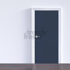 옵트샵 현관문시트지 다크블루 WBHEHPW22709-H 현관문리폼시트지