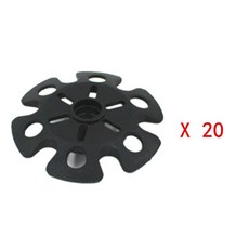 스키폴바스켓 스노우 그립 지지대 눈 하이킹 스틱 팁, 1개, 20개