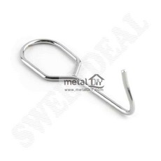 S깡 타원 봉후크 옷봉걸이