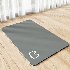 PL 안전한 반려동물 식기 매트 흡수왕 규조토 반려동물 식기매트(40x30cm) (부엉이) (챠콜) No98 986000ea (개), 본상품