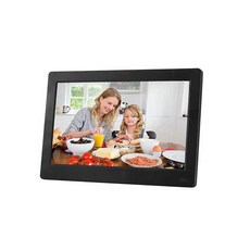 디지털액자 모니터 전자 캔버스 영상 플레이어 앨범, 상세페이지 참고, 10.1인치화이트+16GB메모리카드