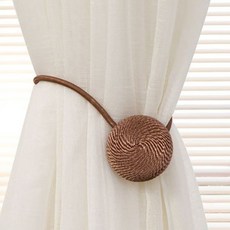 커튼 고급스러운 타이백 원형 69574ea 1(ea), 네이비, 1개